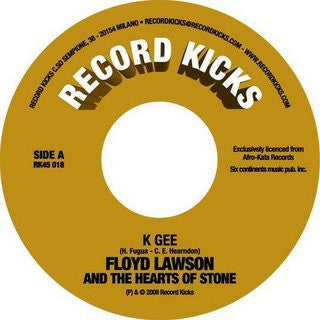 Floyd Lawson And The Heart Of Stone - K Gee / Only Takes A Minute