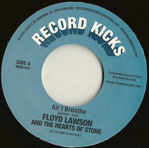 Floyd Lawson And The Hearts Of Stone - Air I Breathe / Rated X