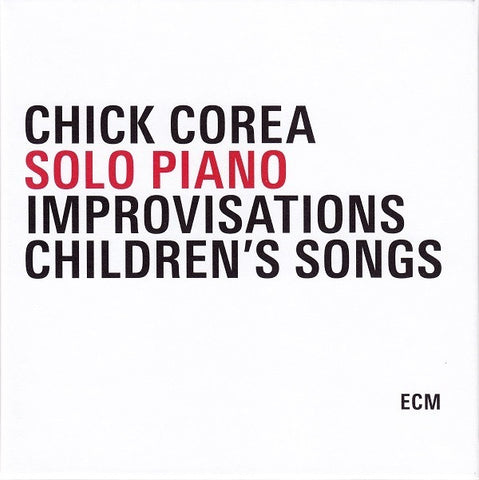 Chick Corea, - Solo Piano