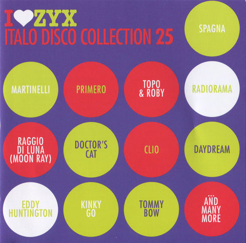 Various - I Love ZYX Italo Disco Collection 25