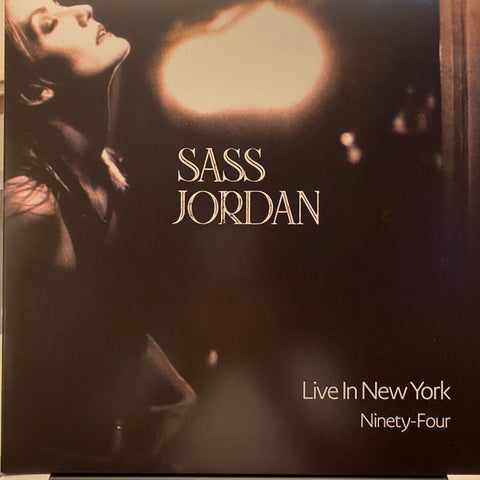 Sass Jordan - Live In New York Ninety-Four