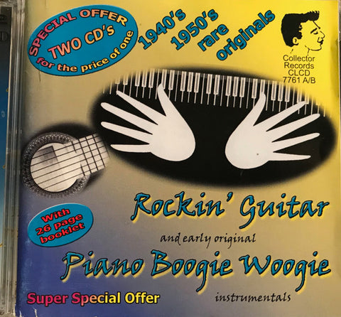 Various - Rockin' Guitar And Early Original Piano Boogie Woogie Instrumentals