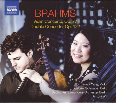 Brahms, Tianwa Yang, Gabriel Schwabe, Deutsches Symphonie-Orchester Berlin, Antoni Wit - Violin Concerto, Op. 77 / Double Concerto, Op. 122