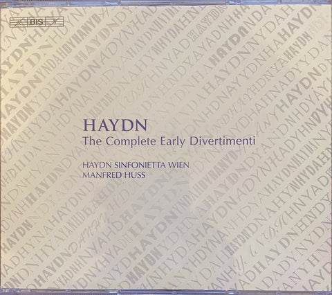 Joseph Haydn, Manfred Huss, Haydn Sinfonietta Wien - The Complete Early Divertimenti