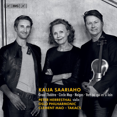 Kaija Saariaho, Peter Herresthal, Oslo Philharmonic, Clément Mao-Takacs - Circle Map, Graal Théâtre, Neiges, Vers Toi Qui Es Si Loin