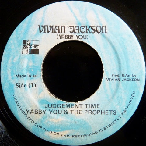 Yabby You & The Prophets - Judgement Time