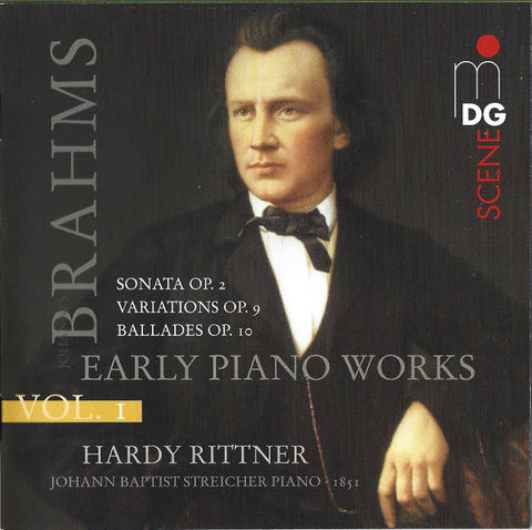 Johannes Brahms, Hardy Rittner -  Early Piano Works Volume 1