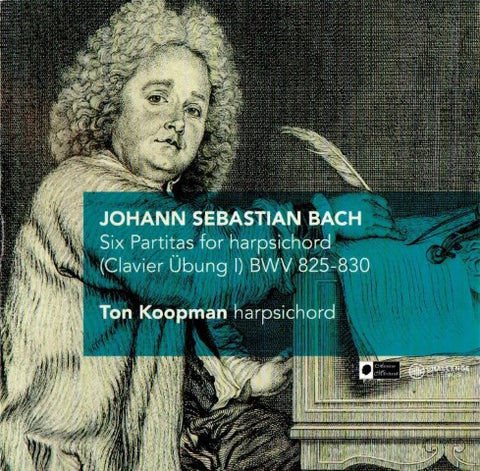 Johann Sebastian Bach, Ton Koopman - Six Partitas For Harpsichord (Clavier Übung I) BWV 825-830