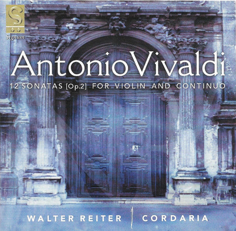 Antonio Vivaldi, Walter Reiter - 12 Sonatas For Violin And Continuo Op. 2.