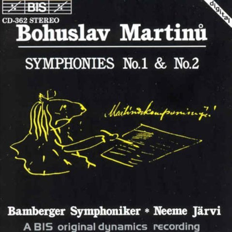 Bohuslav Martinů - Bamberger Symphoniker, Neeme Järvi - Symphonies No.1 & No.2
