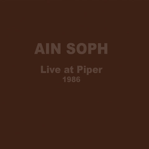 Ain Soph - Live At Piper 1986