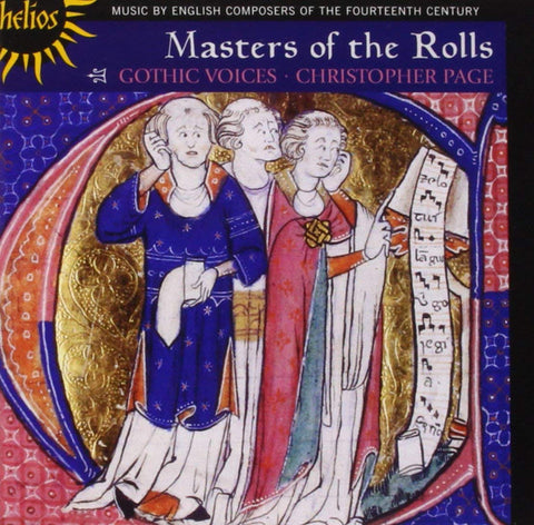 Gothic Voices, Christopher Page - Masters Of The Rolls (Music By English Composers Of The Fourteenth Century)