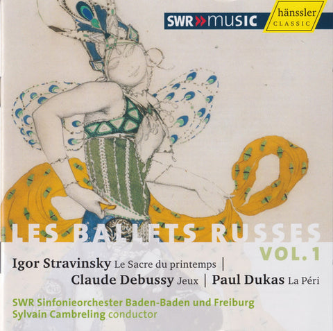 Igor Stravinsky / Claude Debussy / Paul Dukas, SWR Sinfonieorchester Baden-Baden Und Freiburg, Sylvain Cambreling - Le Sacre Du Printemps / Jeux / La Péri