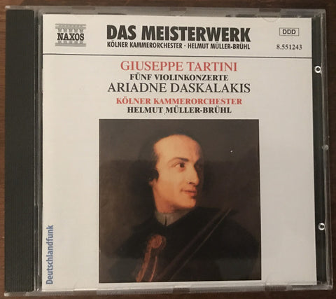 Giuseppe Tartini - Fünf Violinkonzerte