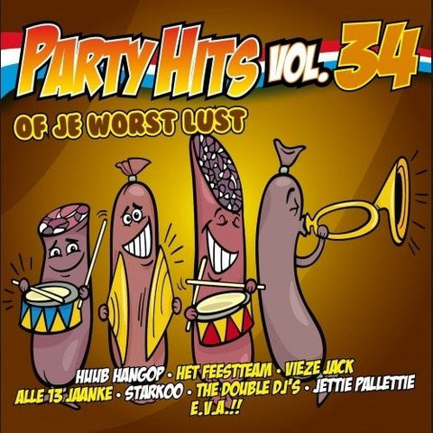 Various - Party Hits Vol.34 (Of Je Worst Lust)