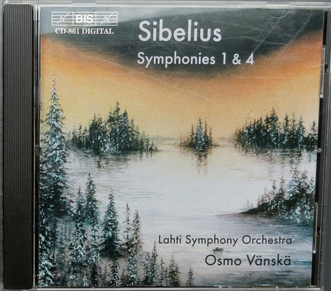 Sibelius, Lahti Symphony Orchestra, Osmo Vänskä - Symphonies 1 & 4