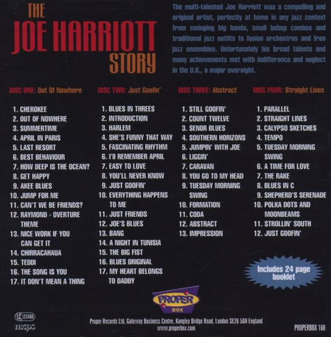 Joe Harriott - The Joe Harriott Story