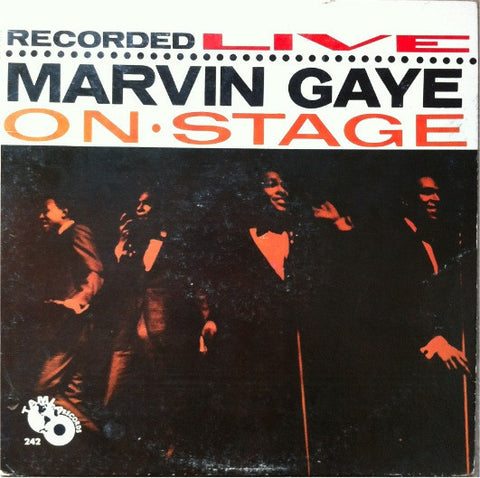 Marvin Gaye, - Recorded Live On Stage