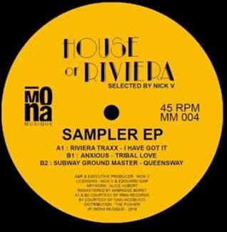 Various - House Of Riviera Sampler EP