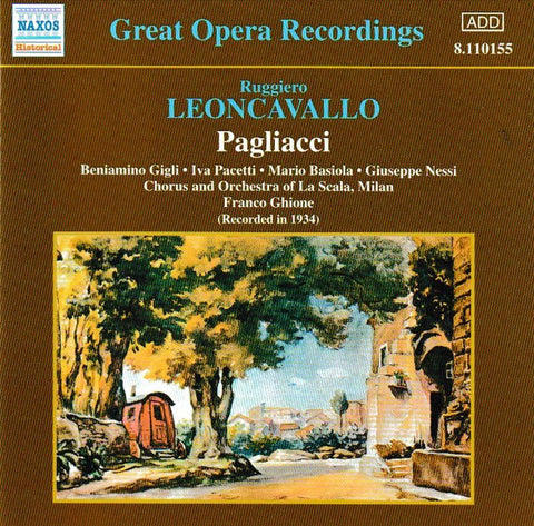 Leoncavallo, Orchestra Del Teatro Alla Scala, Franco Ghione - Pagliacci