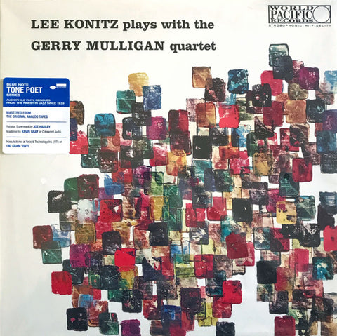 Lee Konitz Plays With The Gerry Mulligan Quartet - Lee Konitz Plays With The Gerry Mulligan Quartet