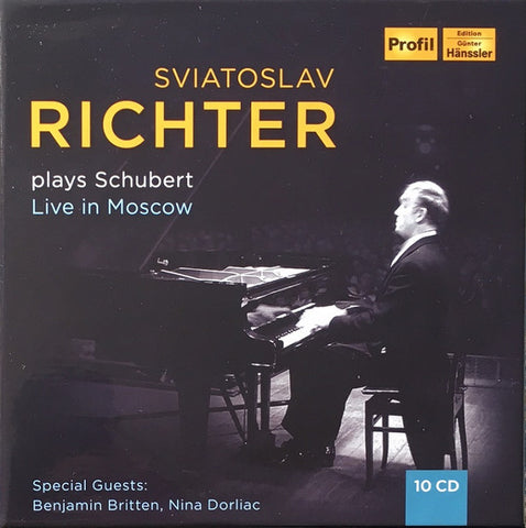 Sviatoslav Richter Plays Schubert - Live In Moscow