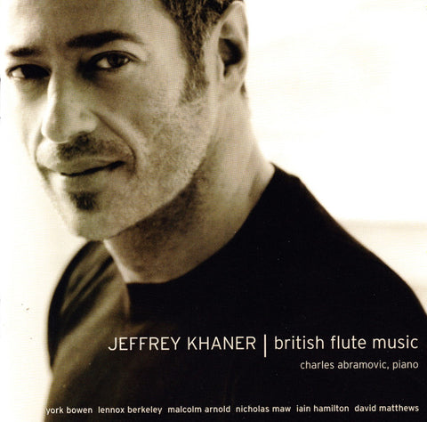 Jeffrey Khaner, Charles Abramovic - British Flute Music