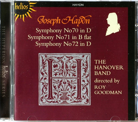Joseph Haydn, Hanover Band, Roy Goodman - Symphonies Nos. 70, 71, 72