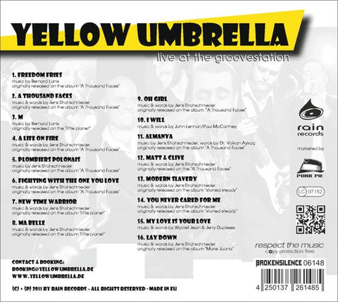 Yellow Umbrella - Live At The Groovestation
