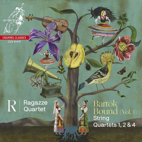 Ragazze Quartet, Bartók - Bartók Bound (Vol. 1) (String Quartets 1, 2 & 4)