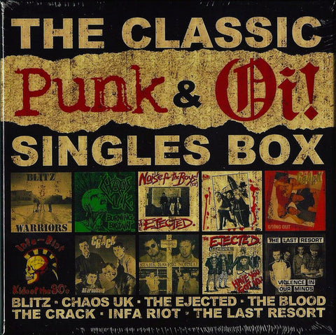 Various - The Classic Punk & Oi! Singles Box