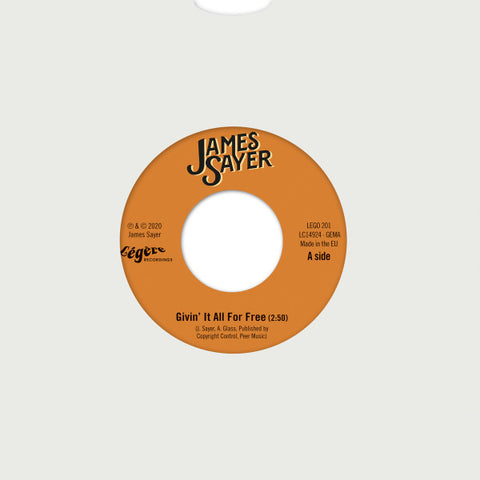 James Sayer - Givin' It All For Free
