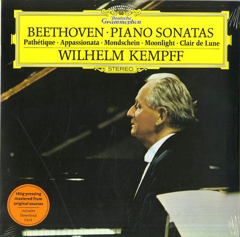 Beethoven, Wilhelm Kempff - Sonaten Nr. 8 »Pathétique« · Nr. 14 »Mondschein« · Nr. 23 »Appassionata«