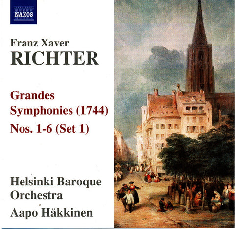 Franz Xaver Richter, Helsinki Baroque Orchestra, Aapo Häkkinen - Grandes Symphonies (1744) Nos. 1-6 (Set 1)