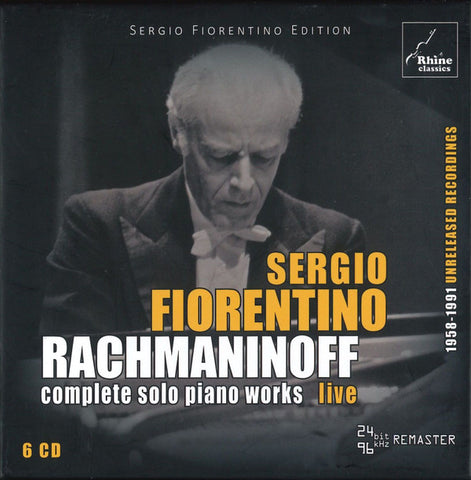 Rachmaninoff, Sergio Fiorentino - Complete Solo Piano Works (Live)