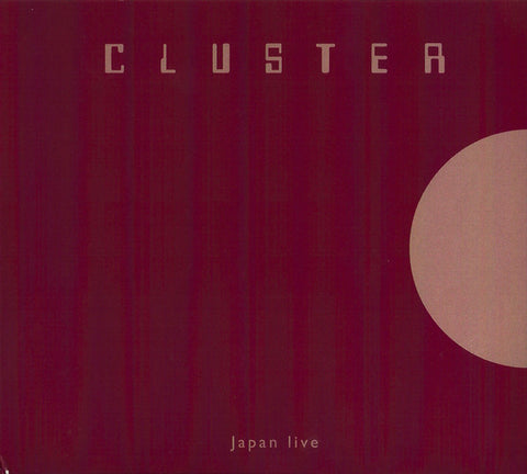 Cluster, - Japan Live