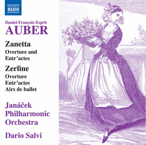 Daniel-Francois-Esprit Auber, Dario Salvi, Janáček Philharmonic - Overtures, Vol. 5 - Zanetta / Zerline