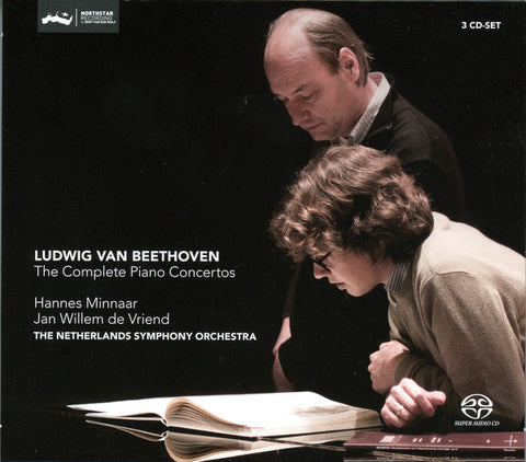 Ludwig van Beethoven, Hannes Minnaar, Jan Willem de Vriend, The Netherlands Symphony Orchestra - The Complete Piano Concertos