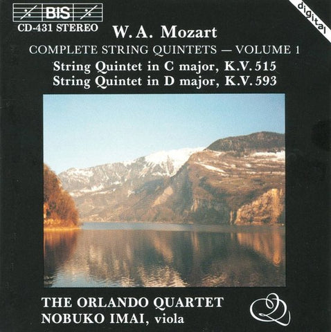 W. A. Mozart, Orlando Quartet, Nobuko Imai - String Quintet In C Major, K.V. 515 / String Quintet In D Major, K.V. 593