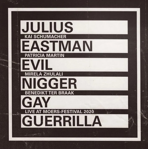 Julius Eastman - Evil Nigger, Gay Guerilla Live At Moers Festival 2020