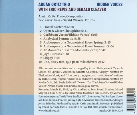Aruán Ortiz Trio - Hidden Voices