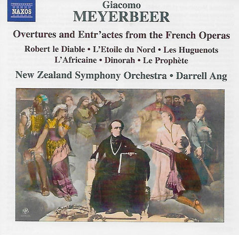 Giacomo Meyerbeer, New Zealand Symphony Orchestra, Darrell Ang - Overtures And Entr'actes From The French Operas