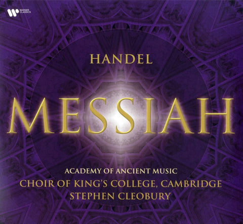 Handel, The King's College Choir Of Cambridge, The Academy Of Ancient Music, Stephen Cleobury - Messiah