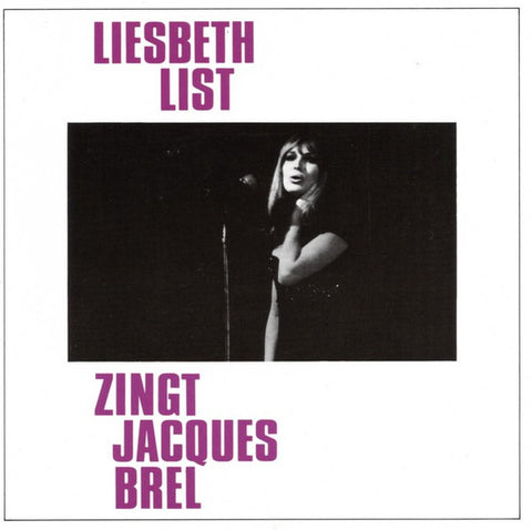 Liesbeth List - Zingt Jacques Brel