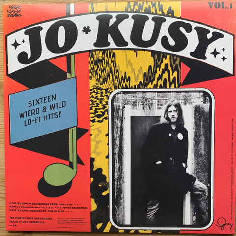 Jo Kusy - Sixteen Wierd & Wild Lo-Fi Hits Vol.1