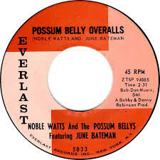 June Bateman And Noble Watts Band - Possum Belly Overalls
