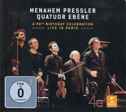 Menahem Pressler, Quatuor Ebène - A 90th Birthday Celebration Live In Paris