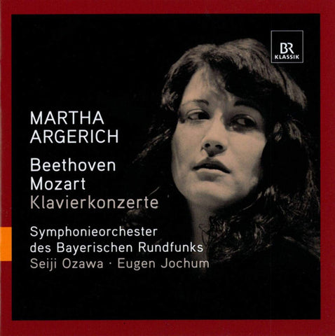 Beethoven, Mozart, Martha Argerich, Symphonieorchester Des Bayerischen Rundfunks, Seiji Ozawa ∙ Eugen Jochum - Klavierkonzerte