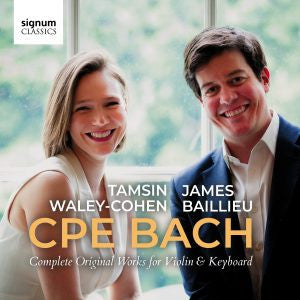 Carl Philipp Emanuel Bach - Complete Original Works For Violin & Keyboard