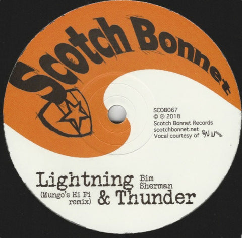 Bim Sherman / Mungo's Hi-Fi - Lightning & Thunder / Thunderclap Dub